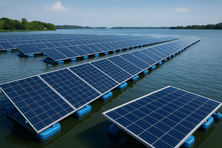 Impianto fotovoltaico galleggiante