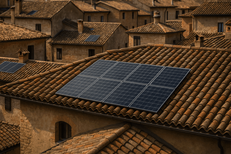 fotovoltaico centri storici