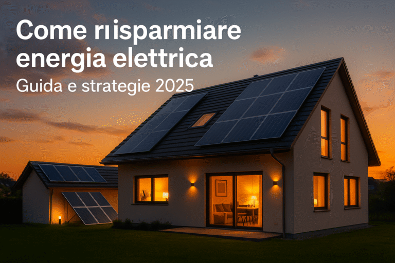 risparmiare energia elettrica
