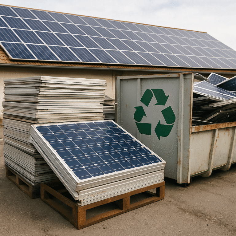 smaltimento pannelli fotovoltaici