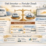 dati inverter vs portale cloud differenze e affidabilità