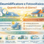 deumidificatore e fotovoltaico quando conviene usarlo di giorno